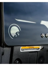 SuperATV Rear Glass Windshield w/ OEM Roof Can-Am Defender 2016-2025                                     - RGW-CA-DEF - Image 10