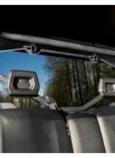 SuperATV Rear Glass Windshield w/ OEM Roof Can-Am Defender 2016-2025                                     - RGW-CA-DEF - Image 11