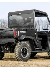 SuperATV Rear Glass Windshield w/ OEM Roof Can-Am Defender 2016-2025                                     - RGW-CA-DEF - Image 2