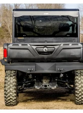 SuperATV Rear Glass Windshield w/ OEM Roof Can-Am Defender 2016-2025                                     - RGW-CA-DEF - Image 7