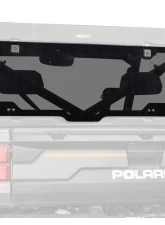 SuperATV Rear Glass Windshield Polaris Ranger XP 1000 2015-2021+                                     - RGW-P-RAN1K - Image 8