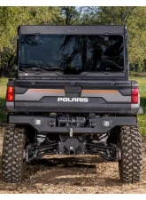 SuperATV Rear Glass Windshield Polaris Ranger XP 1000 2015-2021+                                     - RGW-P-RAN1K - Image 3