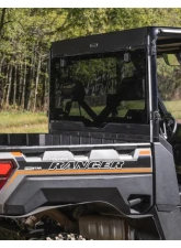 SuperATV Rear Glass Windshield Polaris Ranger XP 1000 2015-2021+                                     - RGW-P-RAN1K - Image 4