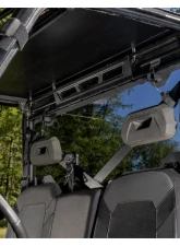 SuperATV Rear Glass Windshield Polaris Ranger XP 1000 2015-2021+                                     - RGW-P-RAN1K - Image 5