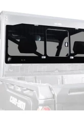 SuperATV Glass Sliding Rear Windshield w/ Super ATV Roof Can-Am Defender 2016-2025                                     - RGWS-CA-DEF-001 - Image 7