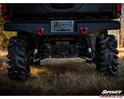 SuperATV 2" Rear Offset High Clearance A-Arms Can-Am Defender HD5 2017-2021 - AA-CA-DEF-2-R-HC-02