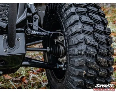 SuperATV 1.5" FO High Clearance A-Arms w/ Keller Ball Joints Can-Am Maverick Trail 2018+ - AA-CA-T-1.5-HC-BK-02