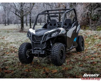 SuperATV 1.5" FO High Clearance A-Arms w/ Keller Ball Joints Can-Am Maverick Trail 2018+ - AA-CA-T-1.5-HC-BK-02