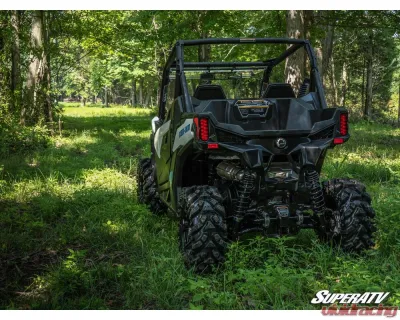 SuperATV 1.5" Rear Offset High Clearance A-Arms Can-Am Maverick Trail 2018+ - AA-CA-T-1.5-R-HC-02