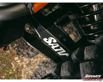 SuperATV Black 1.5" FO Sidewinder A-Arms w/ HD Ball Joints Can-Am Maverick X3 2017+ - AA-CA-X3-1.5-WC-BH-02