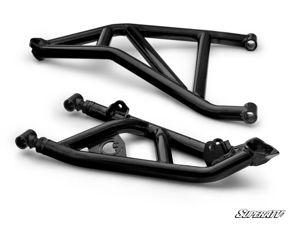 SuperATV 2" FO Atlas Pro A-Arms w/ SD Ball Joints Can-Am Maverick X3 64" Models 2017+ - AA-CA-X364-001-BS-02