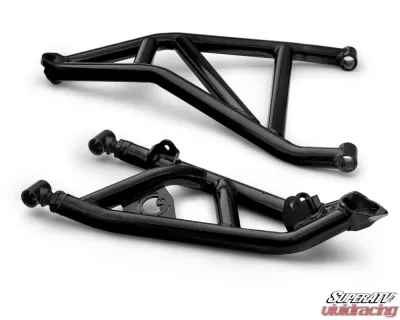 SuperATV 2" FO Atlas Pro A-Arms w/ HD Ball Joints Can-Am Maverick X3 64" Models 2017+ - AA-CA-X364-001-BH-02