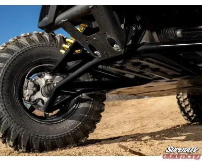 SuperATV 2" FO Atlas Pro A-Arms w/ HD Ball Joints Can-Am Maverick X3 64" Models 2017+ - AA-CA-X364-001-BH-02
