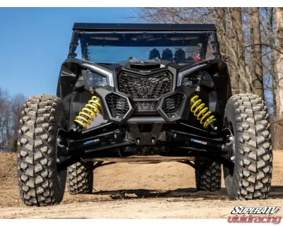 SuperATV 2" FO Atlas Pro A-Arms w/ HD Ball Joints Can-Am Maverick X3 64" Models 2017+ - AA-CA-X364-001-BH-02