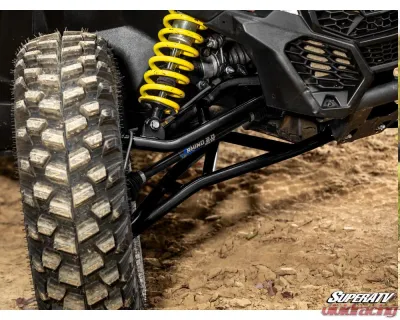 SuperATV 2" FO High Clearance A-Arms Can-Am Maverick X3 64" Models 2017+ - AA-CA-X364OHC-02