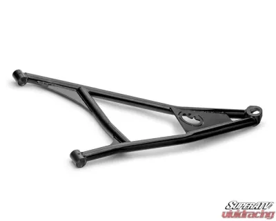 SuperATV Black 2" FO High Clearance A-Arms w/ SD Ball Joints Can-Am Maverick X3 72" Models 2017+ - AA-CA-X372OHC-BS-02