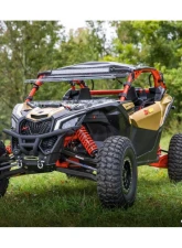 SuperATV High Clearance Boxed Front A-Arms w/ Keller Ball Joints Can-Am Maverick X3 Turbo 2017+                                     - AA-CA-X3RS-001-BX-BK-02 - Image 6