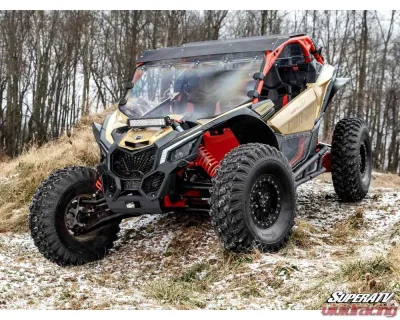 SuperATV Black Atlas Pro A-Arms Can-Am Maverick X3 72" Models 2017+ - AA-CA-X3RS-003-HC-02