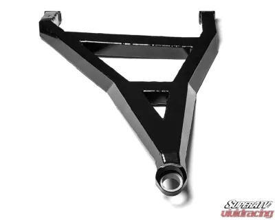 SuperATV Black 1.5" FO Sidewinder A-Arms w/ HD Ball Joints & Brackets Can-Am Maverick X3 Turbo 2017+ - AA-CA-X3XRS-1.5SS-BH-02