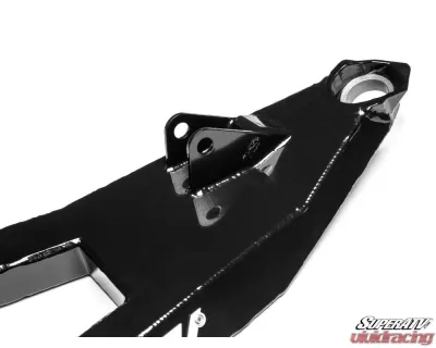 SuperATV Black 1.5" FO Sidewinder A-Arms w/ HD Ball Joints & Brackets Can-Am Maverick X3 Turbo 2017+ - AA-CA-X3XRS-1.5SS-BH-02