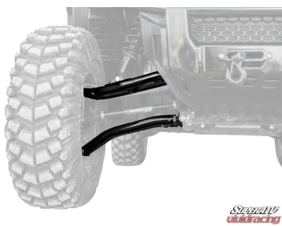 SuperATV Black 1.5" FO Atlas Pro A-Arms w/ Keller Ball Joints Honda Pioneer 1000 2016-2021 - AA-H-PIO1K-OHC-BK-02
