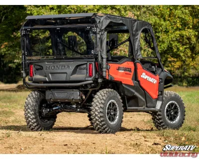 SuperATV 1.5" Rear Offset Atlas Pro A-Arms Honda Pioneer 1000 2016+ - AA-H-PIO1K-R-OHC-02
