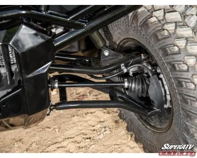 SuperATV 1.5" FO High Clearance A-Arms w/ HD Ball Joints Honda Pioneer 1000 2022+ - AA-H-PIO1KOHC-001-BH-02