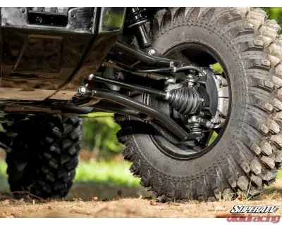 SuperATV 1.5" FO High Clearance A-Arms w/ HD Ball Joints Honda Pioneer 1000 2022+ - AA-H-PIO1KOHC-001-BH-02
