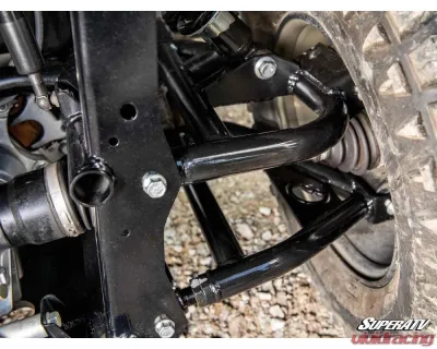 SuperATV 1.5" Rear Offset High Clearance A-Arms Honda Pioneer 520 2021+ - AA-H-PIO520-R-HC-02