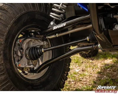 SuperATV 1.5" FO High Clearance A-Arms w/ Keller Ball Joints Honda Talon 1000X | 1000X-4 2019+ - AA-H-TALX-1.5-HC-BK-02