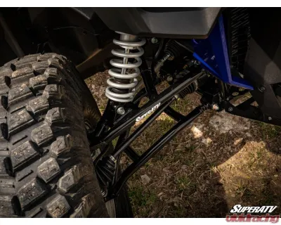 SuperATV 1.5" FO High Clearance A-Arms w/ Keller Ball Joints Honda Talon 1000X | 1000X-4 2019+ - AA-H-TALX-1.5-HC-BK-02