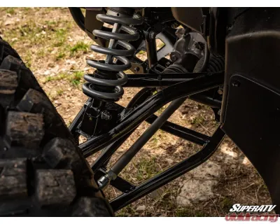 SuperATV 1.5" FO High Clearance A-Arms w/ Keller Ball Joints Honda Talon 1000X | 1000X-4 2019+ - AA-H-TALX-1.5-HC-BK-02