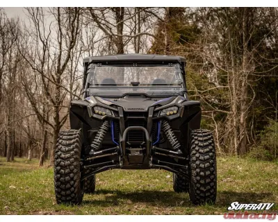 SuperATV 1.5" FO High Clearance A-Arms w/ Keller Ball Joints Honda Talon 1000X | 1000X-4 2019+ - AA-H-TALX-1.5-HC-BK-02