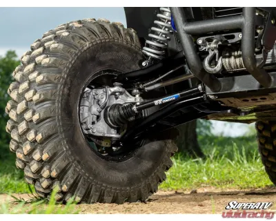 SuperATV 1.5" FO Atlas Pro A-Arms w/ Keller Ball Joints & Live Valve Shocks Honda Talon 1000X | 1000X-4 2019+ - AA-H-TALX-OHC-001-BK-02