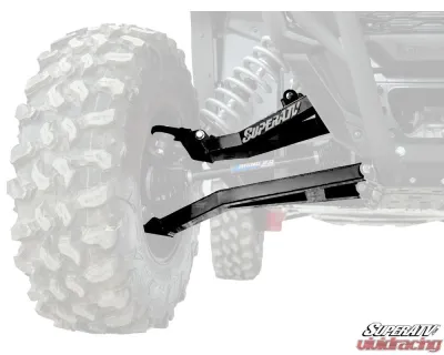 SuperATV Black 1.5" FO Boxed A-Arms Kawasaki Teryx KRX 1000 2020+ - AA-K-KRX-1.5-WC-02