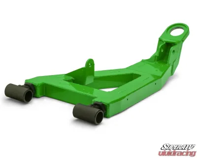 SuperATV Green 1.5" FO Boxed A-Arms w/ Keller Ball Joints Kawasaki Teryx KRX1000 2020+ - AA-K-KRX-1.5-WC-BK-12