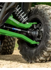 SuperATV Green 1.5" FO Boxed A-Arms w/ Keller Ball Joints Kawasaki Teryx KRX1000 2020+                                     - AA-K-KRX-1.5-WC-BK-12 - Image 5