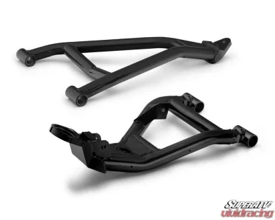SuperATV Black 1.5" FO Atlas Pro A-Arms w/ Keller Ball Joints Kawasaki Teryx KRX 1000 2020+ - AA-K-KRX-OHC-BK-02