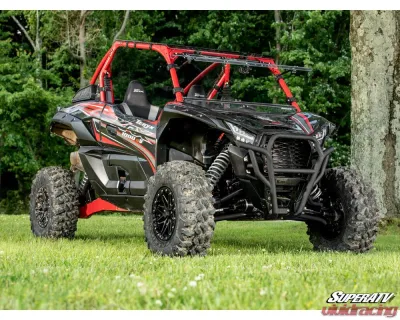 SuperATV Black 1.5" FO Atlas Pro A-Arms w/ Keller Ball Joints Kawasaki Teryx KRX 1000 2020+ - AA-K-KRX-OHC-BK-02