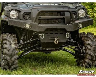 SuperATV 1.5" FO High Clearance A-Arms w/ HD Ball Joints Kawasaki Mule Pro 2015-2023 - AA-K-MULE-OHC-BH-02