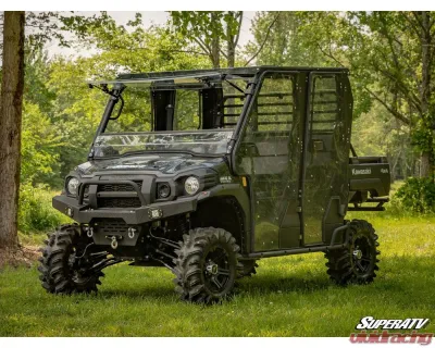 SuperATV 1.5" FO High Clearance A-Arms w/ HD Ball Joints Kawasaki Mule Pro 2015-2023 - AA-K-MULE-OHC-BH-02