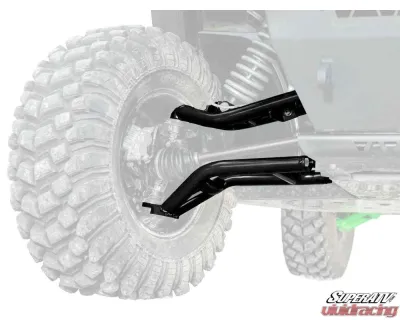 SuperATV Black 1.5" FO Atlas Pro A-Arms Kawasaki Teryx S 2021+ - AA-K-TRX4S-OHC-02