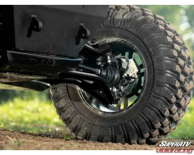 SuperATV Black 1.5" FO Atlas Pro A-Arms Kawasaki Teryx S 2021+ - AA-K-TRX4S-OHC-02