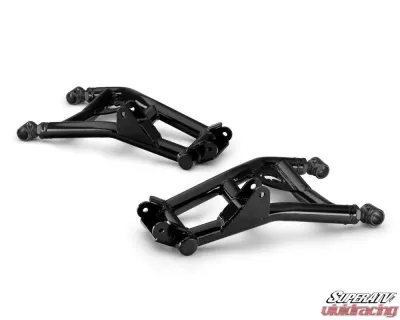 SuperATV Black Rear Atlas Pro A-Arms Kawasaki Teryx S 2021+ - AA-K-TRX4S-R-HC-02