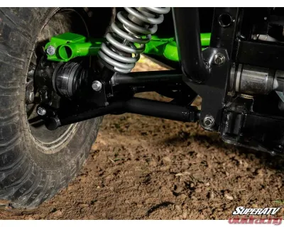 SuperATV Black Rear Atlas Pro A-Arms Kawasaki Teryx S 2021+ - AA-K-TRX4S-R-HC-02