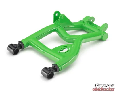 SuperATV Green Rear Atlas Pro A-Arms Kawasaki Teryx S 2021+ - AA-K-TRX4S-R-HC-12