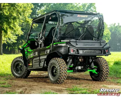SuperATV Green Rear Atlas Pro A-Arms Kawasaki Teryx S 2021+ - AA-K-TRX4S-R-HC-12
