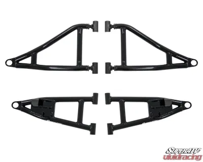 SuperATV 1.5" FO High Clearance A-Arms w/ Super Duty Ball Joints Polaris Ranger XP 1000 2018-2020 - AA-P-RAN1K-1.5-HC-BSD-02