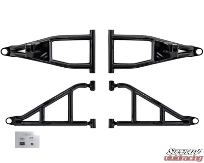 SuperATV 2" FO High Clearance A-Arms w/ SD Ball Joints Polaris Ranger XP 900 High Lifter Edition 2016 - AA-P-RAN900H-HC-BS-02