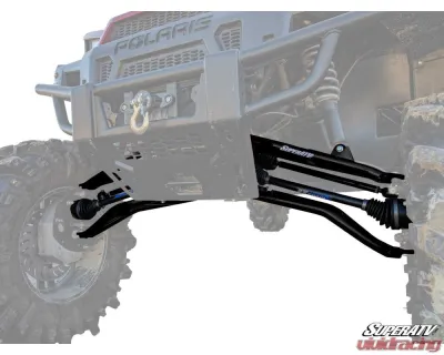 SuperATV 2" FO High Clearance A-Arms w/ SD Ball Joints Polaris Ranger XP 900 High Lifter Edition 2016 - AA-P-RAN900H-HC-BS-02